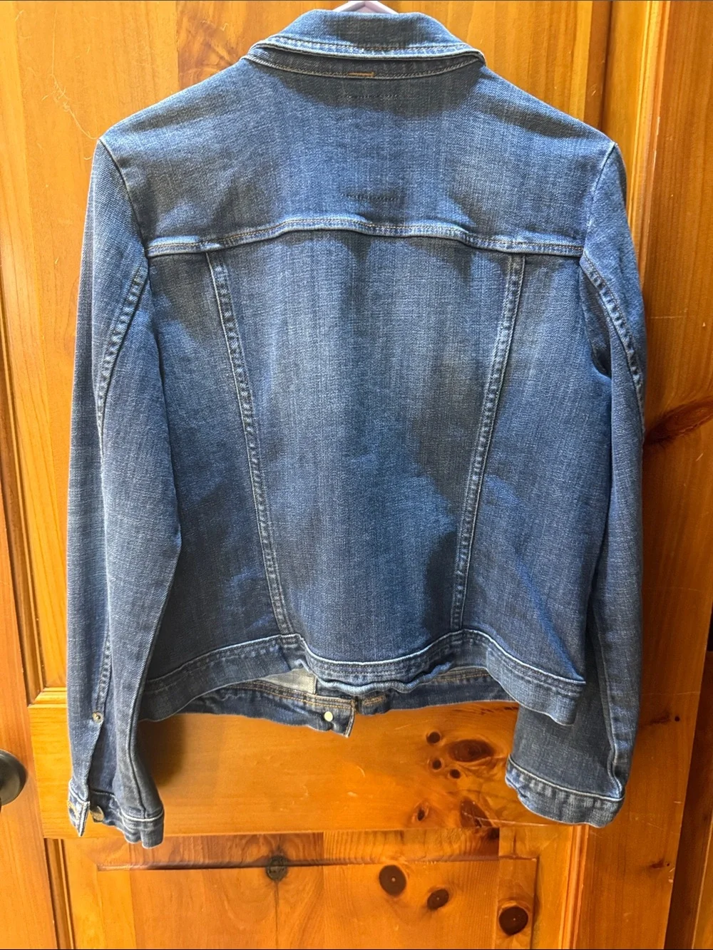 Classic Women's Denim Jacket - Blue, J. Crew brand, sz Medium, NWOT